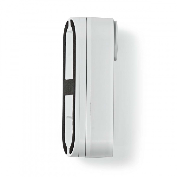 Nedis SmartLife Video Dør Telefon | Nettstrøm drevet | 1536x1536 | Cloud Storage (valgfritt) / microSD (ikke inkludert) / Onvif | IP65 | Med bevegelses sensor | Hvit