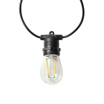 Nedis SmartLife Dekorative Lys | Party Lights | Wi-Fi | Varm Hvit | 10 LED\'s | 9.00 m | Android™ | Pære diameter: 45 mm Nedis SmartLife Dekorative Lys | Party Lights | Wi-Fi | Varm Hvit | 10 LED\'s | 9.00 m | Android™ | Pære diameter: 45 mm