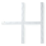 Nedis SmartLife Dekorative Lys | Veggbar | Wi-Fi | RGBIC / Varm Hvit | Android™ Nedis SmartLife Dekorative Lys | Veggbar | Wi-Fi | RGBIC / Varm Hvit | Android™