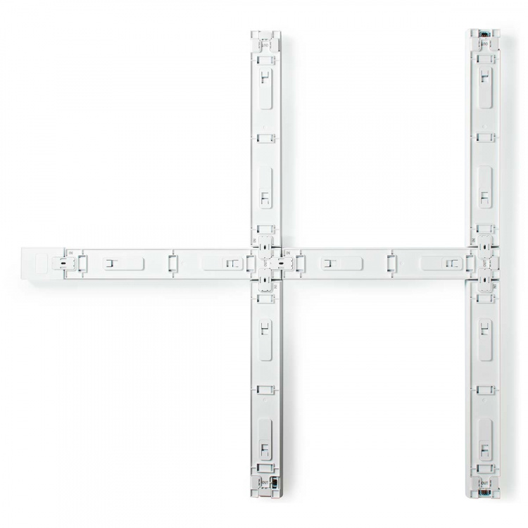 Nedis SmartLife Dekorative Lys | Veggbar | Wi-Fi | RGBIC / Varm Hvit | Android™ Nedis SmartLife Dekorative Lys | Veggbar | Wi-Fi | RGBIC / Varm Hvit | Android™