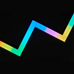 Nedis SmartLife Dekorative Lys | Veggbar | Wi-Fi | RGBIC / Varm Hvit | Android™ Nedis SmartLife Dekorative Lys | Veggbar | Wi-Fi | RGBIC / Varm Hvit | Android™