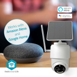 Nedis SmartLife Utendørs kamera | Full HD 1080p | Panorering og vipping | IP65 | Cloud Storage (valgfritt) / microSD (ikke inkludert) | 5 V DC | Med bevegelses sensor | Nattsyn | Hvit Nedis SmartLife Utendørs kamera | Full HD 1080p | Panorering og vipping | IP65 | Cloud Storage (valgfritt) / microSD (ikke inkludert) | 5 V DC | Med bevegelses sensor | Nattsyn | Hvit