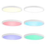 Nedis SmartLife Taklys | RGB / Varm til avkjølt hvitt | Rund | Diameter: 290 mm | 1800 lm | 2700 - 6500 K | IP20 | Energiklasse: F | Android™ / IOS Nedis SmartLife Taklys | RGB / Varm til avkjølt hvitt | Rund | Diameter: 290 mm | 1800 lm | 2700 - 6500 K | IP20 | Energiklasse: F | Android™ / IOS