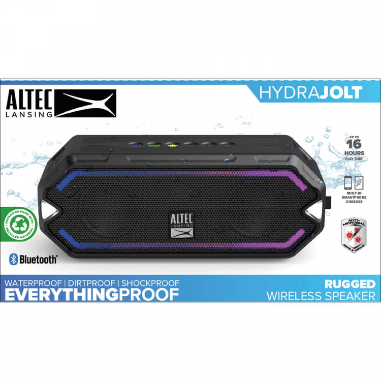 Altec Lansing Høyttaler IMW1200 HydraJolt RGB IPX67 Svart