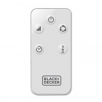 BLACK+DECKER Søylevifte Hvit 102cm