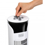 BLACK+DECKER Søylevifte Hvit 81cm