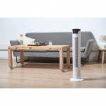 BLACK+DECKER Søylevifte Hvit 81cm