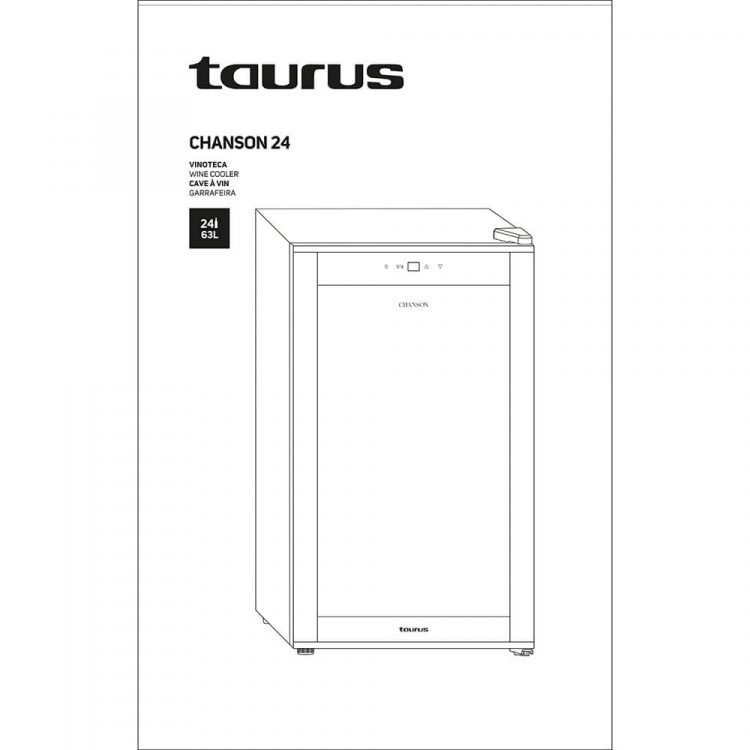 Taurus Vinkjøleskap 24 flasker