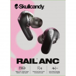 Skullcandy Rail ANC True Wireless In-Ear Svart Skullcandy Rail ANC True Wireless In-Ear Svart