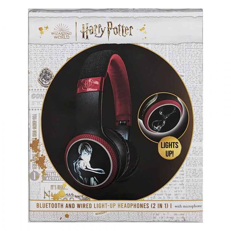 Harry Potter Hodetelefoner On-Ear Trådløse LED Harry Potter