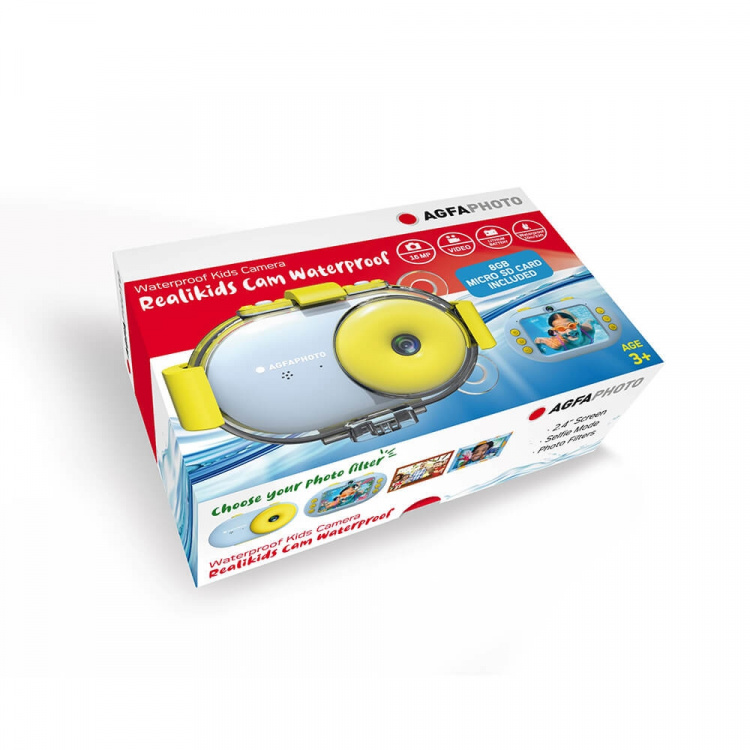 Agfa Digitalkamera Realikids Vanntett Blå Agfa Digitalkamera Realikids Vanntett Blå