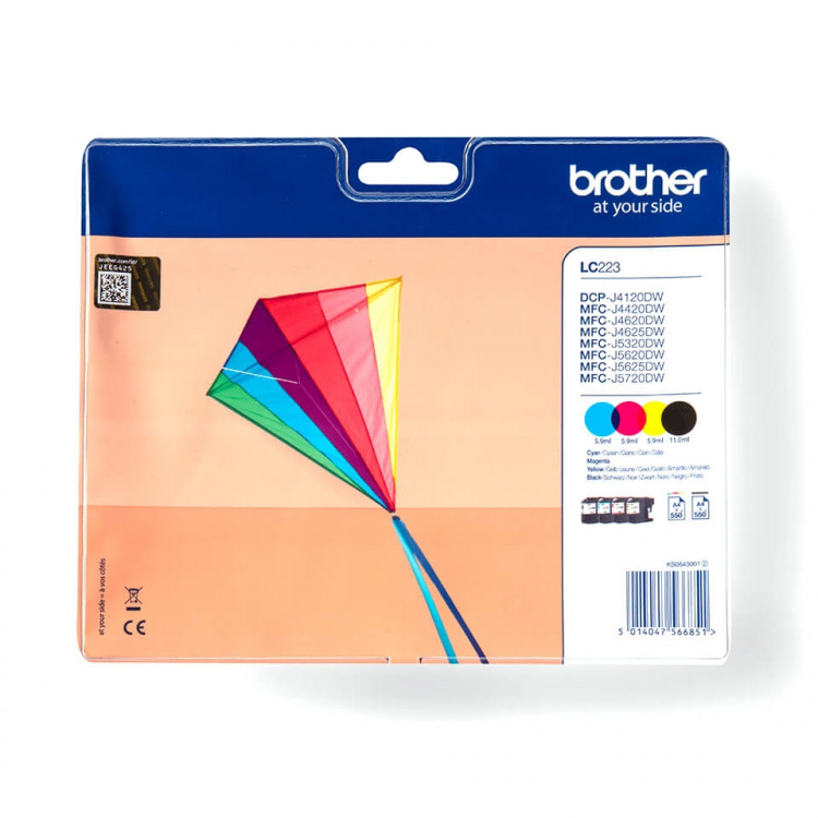 Brother Blekk LC223VALBPDR
