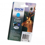 Epson Blekk C13T13024012 T1302 Cyan, hjort