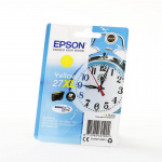 EPSON Blekk C13T27144012 27XL Gul Alarm Clock