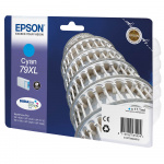 EPSON Blekk C13T79024010 79XL Cyan Tower of Pisa