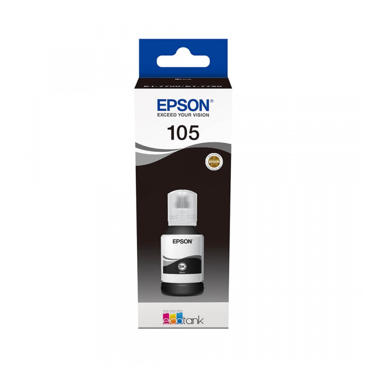 EPSON Ink C13T00Q140 105 Black Ecotank EPSON Ink C13T00Q140 105 Black Ecotank