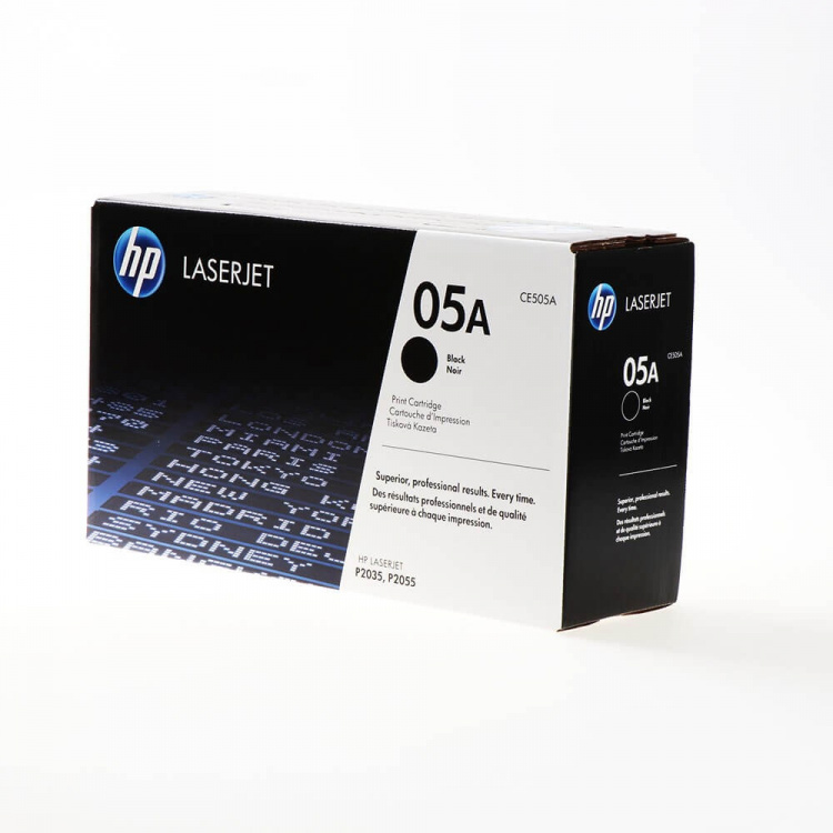 HP Toner CE505A 05A Svart