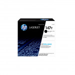 HP Toner W1470Y 147Y Svart Ekstra Høy Kapasitet
