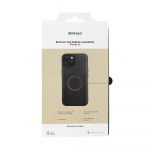 Buffalo Mobildeksel Lær MagSeries Svart - iPhone 15 Buffalo Mobildeksel Lær MagSeries Svart - iPhone 15