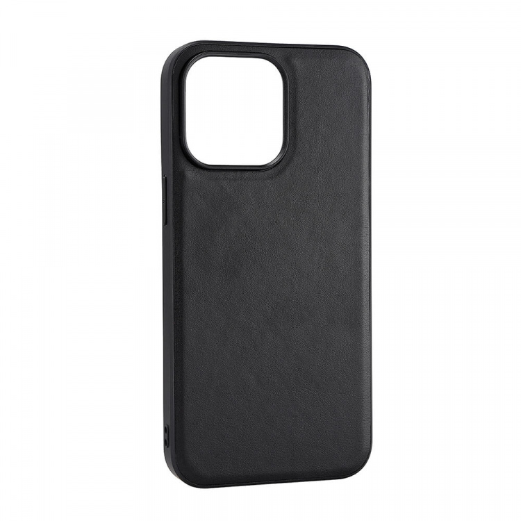 Buffalo Mobildeksel PU MagSeries Svart - iPhone 15 Pro Max