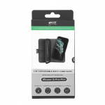 Gear Mobiltelefondeksel 2-i-1 7 kortrom MagSeries Svart - iPhone 15 Pro Max