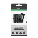 Gear Mobiltelefondeksel 2-i-1 7 Kortrom MagSeries Svart - iPhone 15 Pro