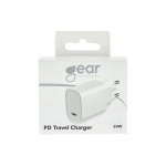 Gear Lader 220V 1xUSB-C PD 20W Hvit