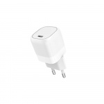 Gear Lader 220V 1xUSB-C PD/PPS 25W, Kabel USB-C-USB-C 1m Gear Lader 220V 1xUSB-C PD/PPS 25W, Kabel USB-C-USB-C 1m