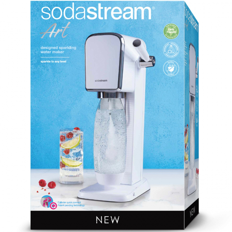 Sodastream Karbonatiseringsmaskin ART Hvit Sodastream Karbonatiseringsmaskin ART Hvit