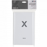 Nexa FB-120 VHD Brannteppe Silikon Hvit 120x120 Box