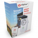 Alpina WiFi Outdoor Smart Plug 3680W + energimåling
