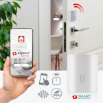 Alpina Zigbee smart vibrasjonssensor 3,4 x 4,1 cm Alpina Zigbee smart vibrasjonssensor 3,4 x 4,1 cm