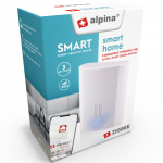 Alpina Zigbee smart vibrasjonssensor 3,4 x 4,1 cm Alpina Zigbee smart vibrasjonssensor 3,4 x 4,1 cm