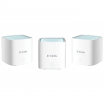 D-Link Eagle Pro AI AX1500 WiFi 6 Mesh System 3-pakning D-Link Eagle Pro AI AX1500 WiFi 6 Mesh System 3-pakning