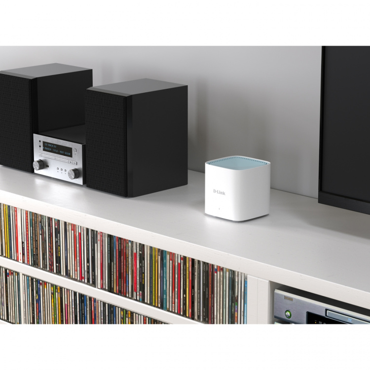 D-Link Eagle Pro AI AX1500 WiFi 6 Mesh System 3-pakning D-Link Eagle Pro AI AX1500 WiFi 6 Mesh System 3-pakning