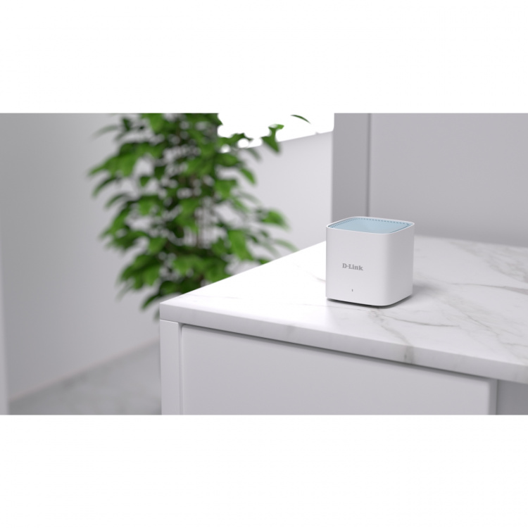 D-Link Eagle Pro AI AX1500 WiFi 6 Mesh System 3-pakning D-Link Eagle Pro AI AX1500 WiFi 6 Mesh System 3-pakning