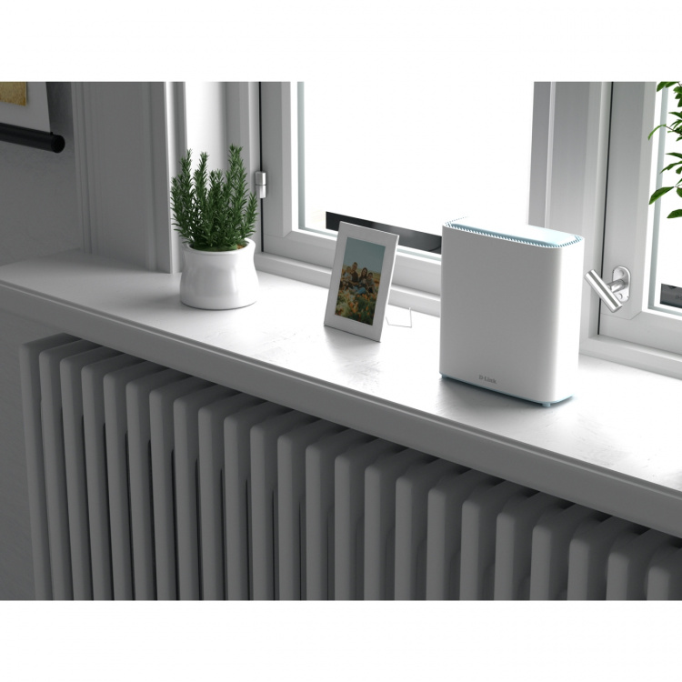 D-Link Eagle Pro AI AX3200 WiFi 6 Mesh 2-pakning D-Link Eagle Pro AI AX3200 WiFi 6 Mesh 2-pakning