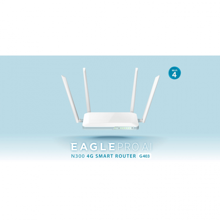 D-Link Eagle Pro AI N300 4G Smart Router