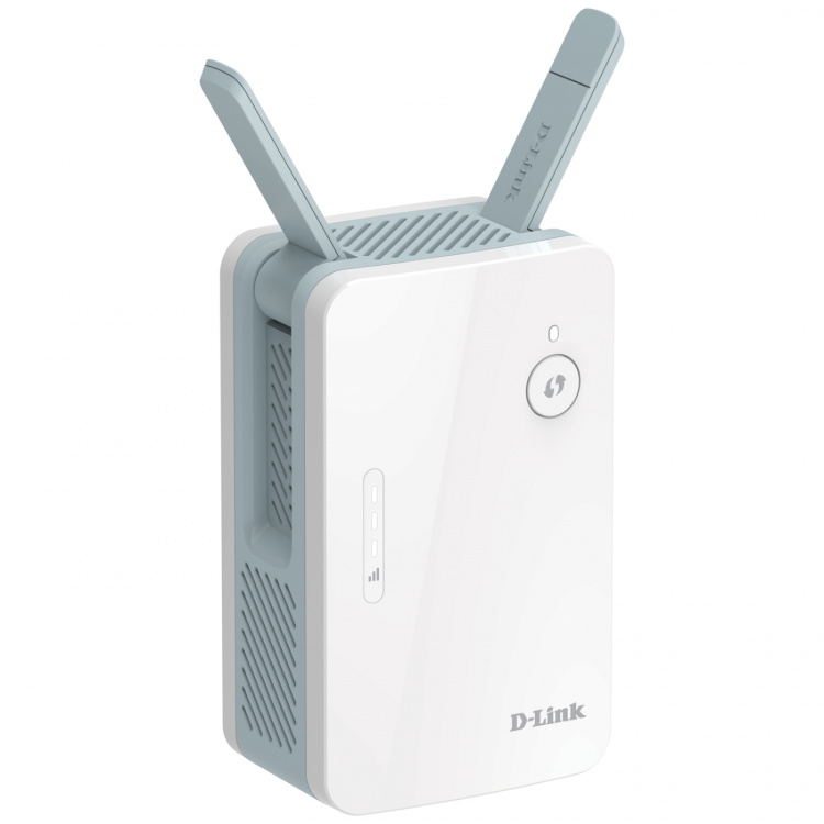 D-Link E15 Mesh WiFi 6 AX1500 Rekkeviddeforlenger D-Link E15 Mesh WiFi 6 AX1500 Rekkeviddeforlenger