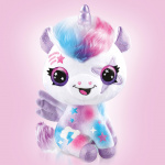 AMO TOYS Airbrush-plysj som lyser i mørket