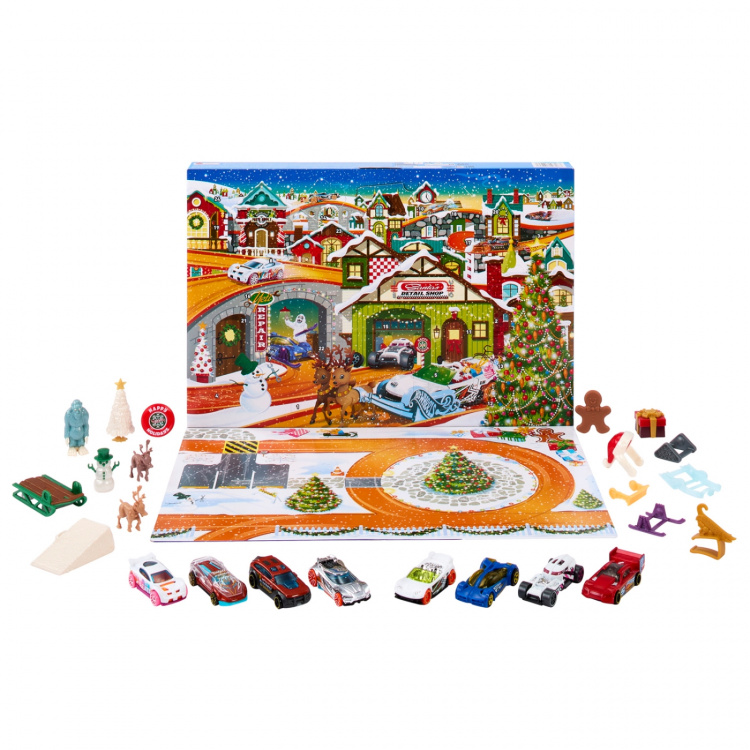 Hot Wheels Basics adventskalender