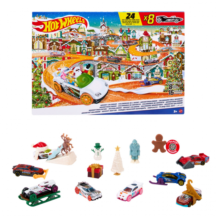 Hot Wheels Basics adventskalender