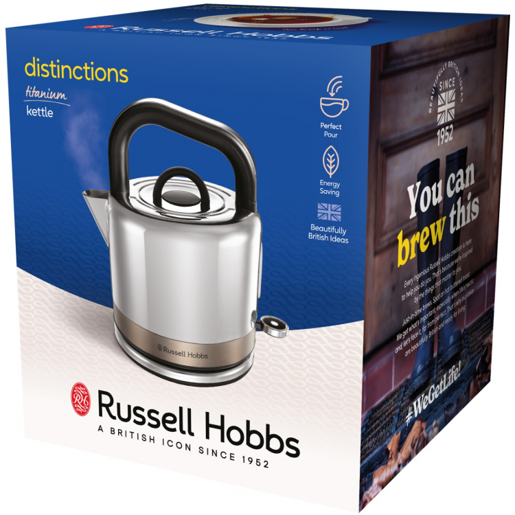 Russell Hobbs Distinctions vannkoker i titan 26422-70