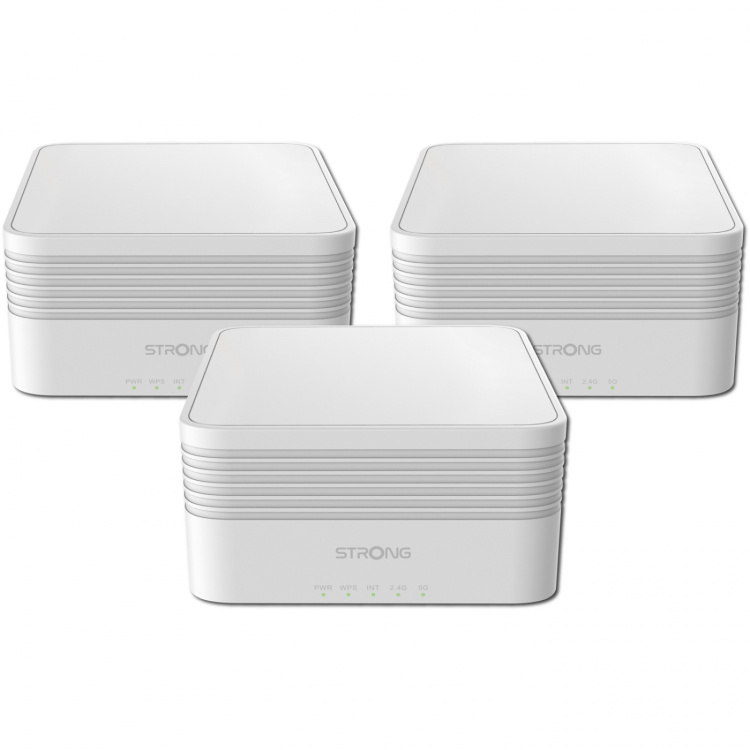 Strong Atria WiFi 6 Mesh AX3000 Home-sett 3-pakning
