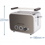 Russell Hobbs Distinctions 2S brødrister Titanium 26432-56 Russell Hobbs Distinctions 2S brødrister Titanium 26432-56