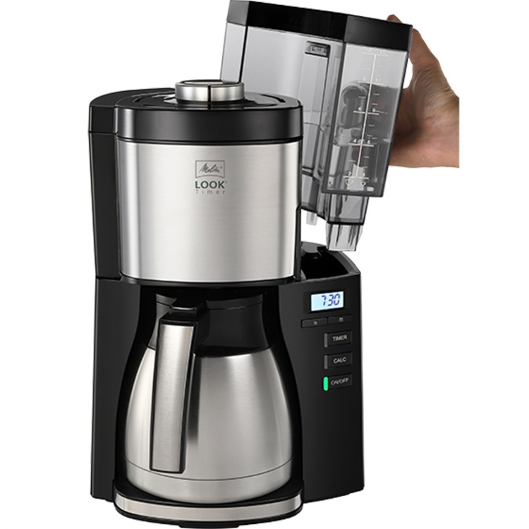Melitta Thermos kaffetrakter LOOK 5.0 THERM TIMER, SORT Melitta Thermos kaffetrakter LOOK 5.0 THERM TIMER, SORT