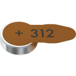 Varta Sinc-Air Batteri PR41 Type 312 | 1.45 V DC | 6-Blister | Høreapparat | Brun Varta Sinc-Air Batteri PR41 Type 312 | 1.45 V DC | 6-Blister | Høreapparat | Brun