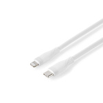 Nedis Lightning Kabel | USB 2.0 | Apple Lightning 8-Pinners | USB-C™ Hann | 480 Mbps | Nikkel belagt | 1.50 m | Rund | Silikon | Hvit | Boks