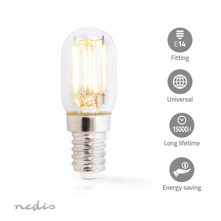 Nedis Kjøleskap Pære | LED | E14 | 1.5 W | T22 Nedis Kjøleskap Pære | LED | E14 | 1.5 W | T22