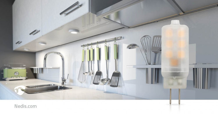 Nedis LED Lampe G4 | 1.5 W | 120 lm | 2700 K | Varm Hvit | Antall lamper i pakningen: 1 stk